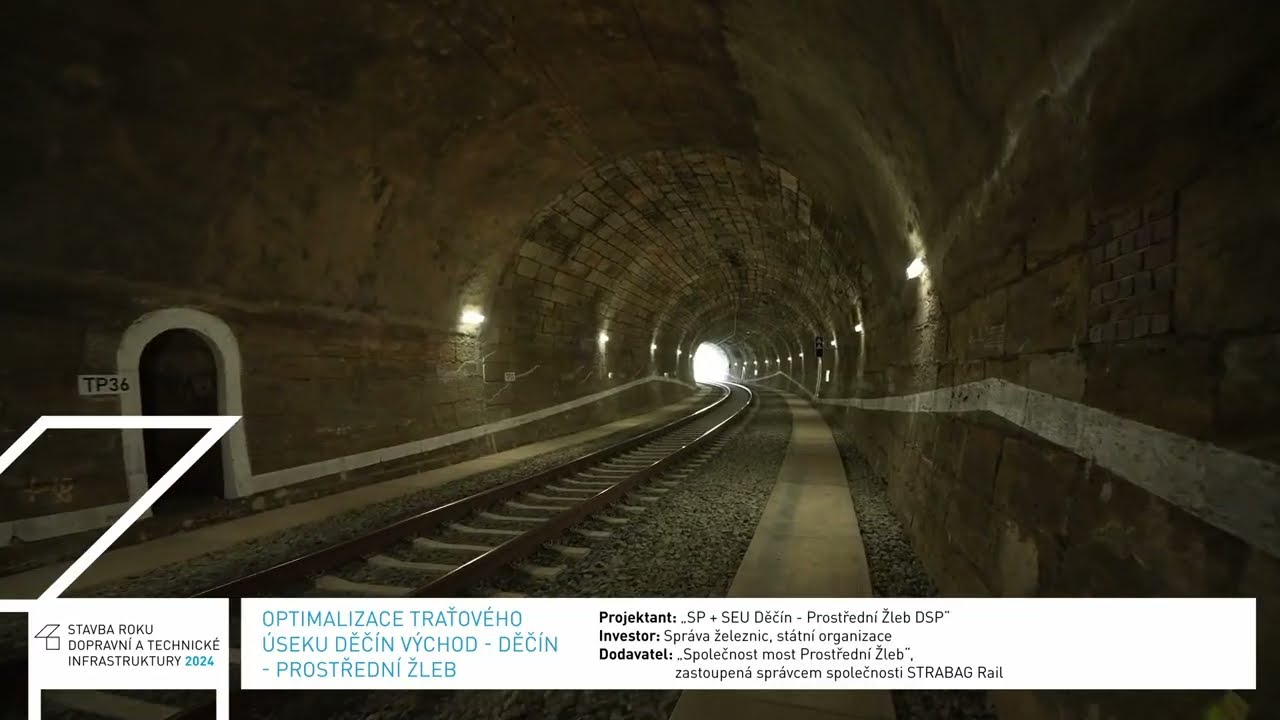 SRDTI 2024: Optimalizace traťového úseku Děčín východ - Děčín - Prostřední Žleb
