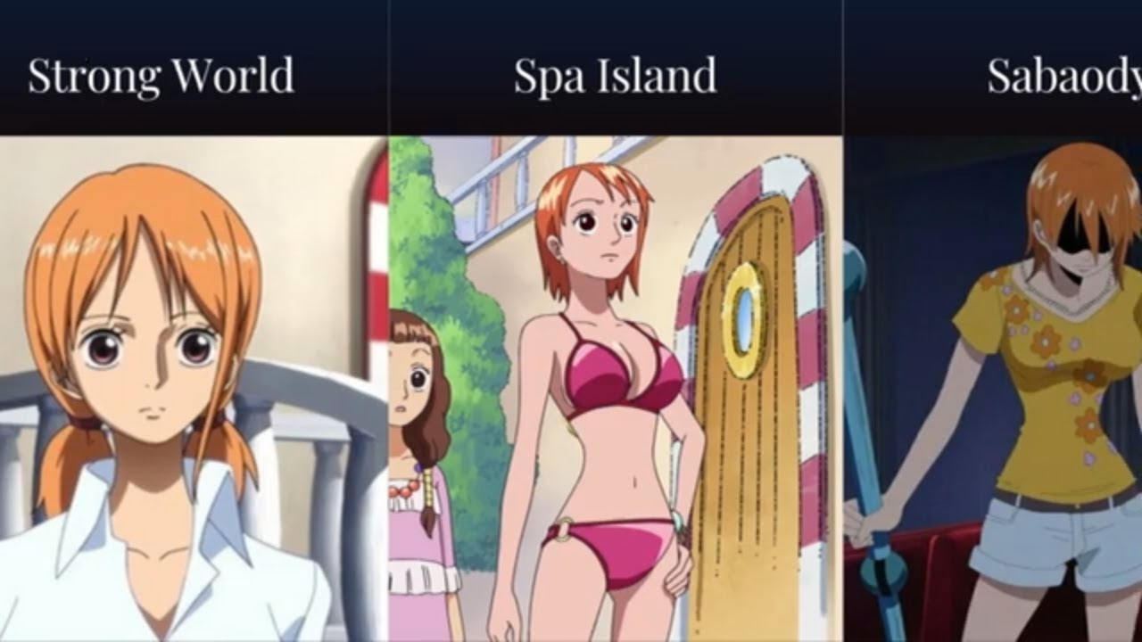 All of Nami's Outfits Pre-Timeskip Part 2/2 | One Piece