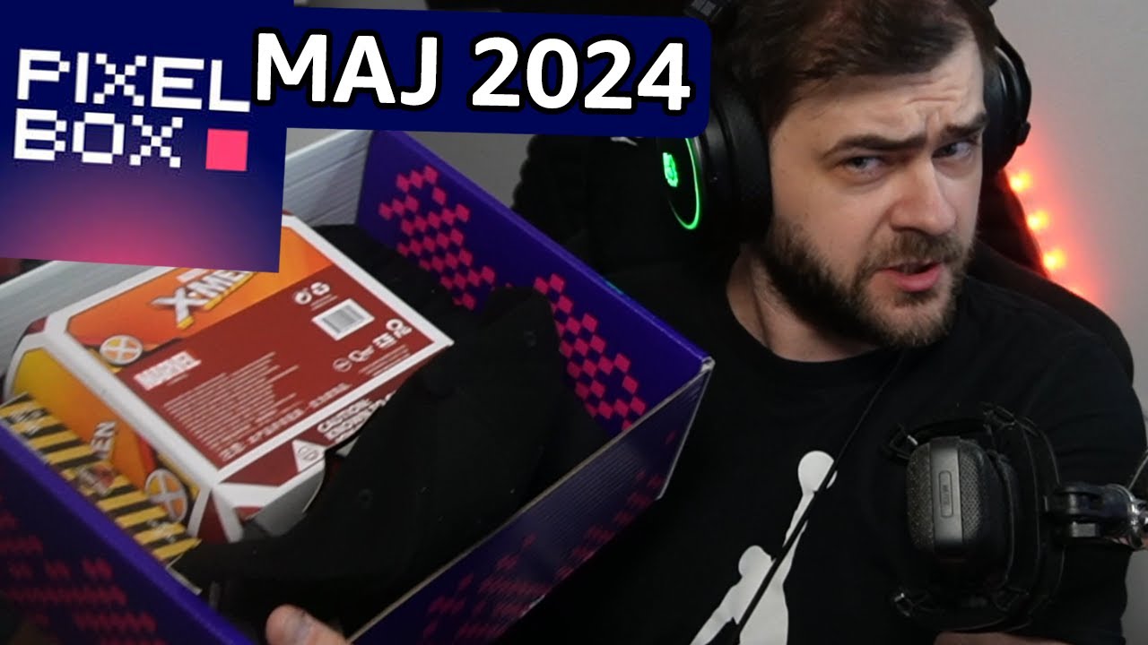 Co w paczcę Pixel Box w Maju? Lubicie X-manów? Unboxing