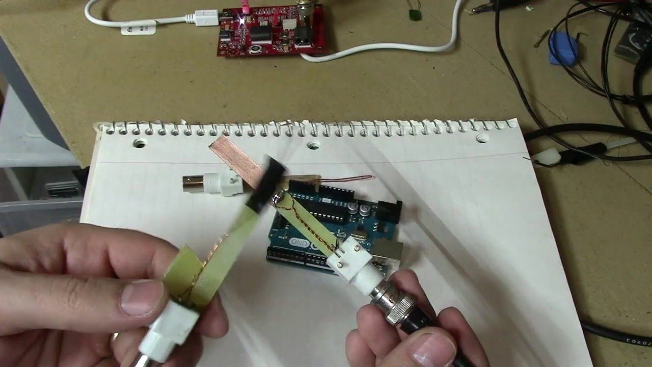 Measure near field using DIY homemade magnetic and electric field probes