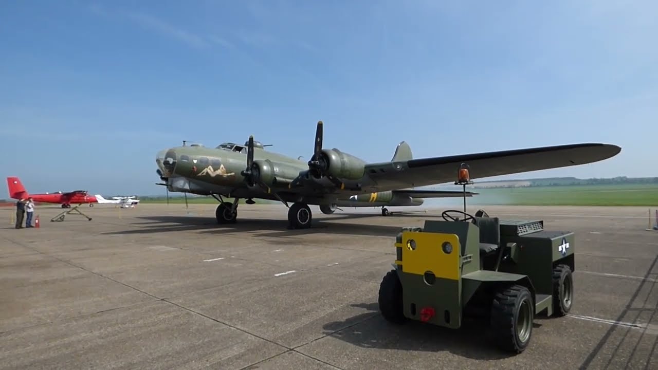 Duxford 14/05/2023 - B17 Engine Run, Aston Martins
