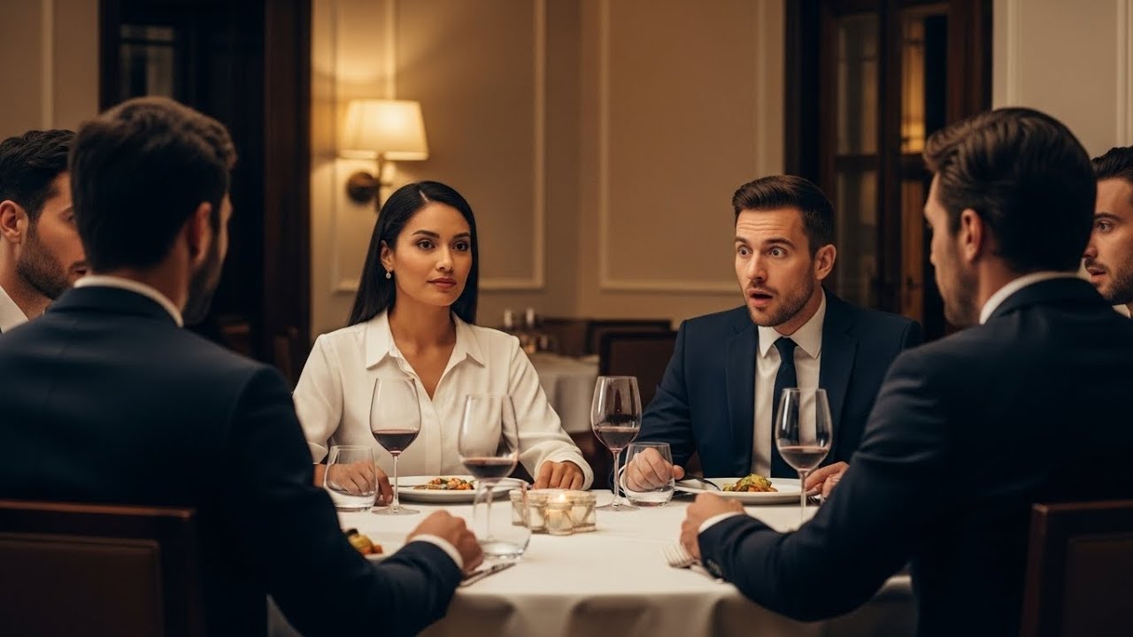 Un millonario pensó que su empleada pasaría desapercibida en una cena… Se equivocó...