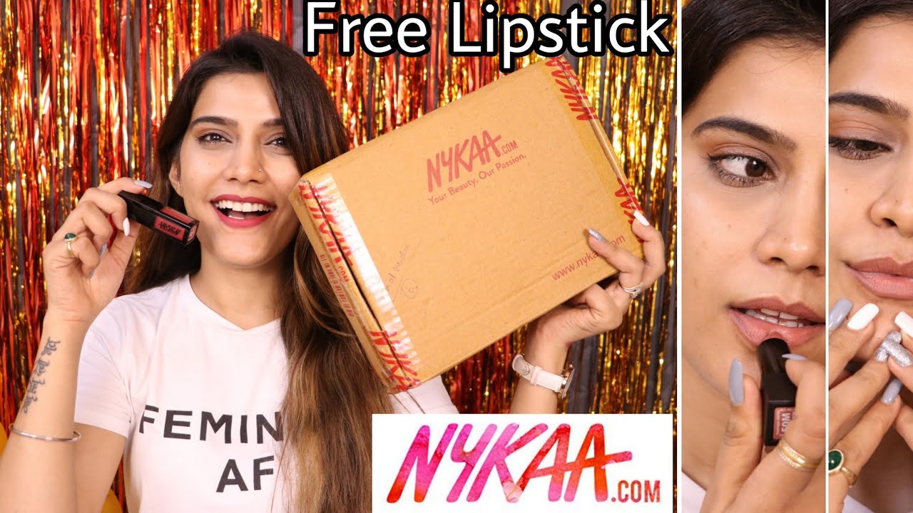 Nykaa Make-up Haul | 😍**Free Lipstick** | Nykaa Sale Haul | Super Style Tips