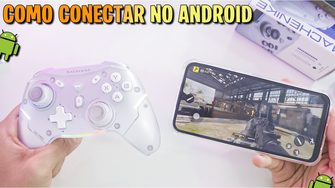 ✅Como CONECTAR controle MACHENIKE G5 PRO no ANDROID