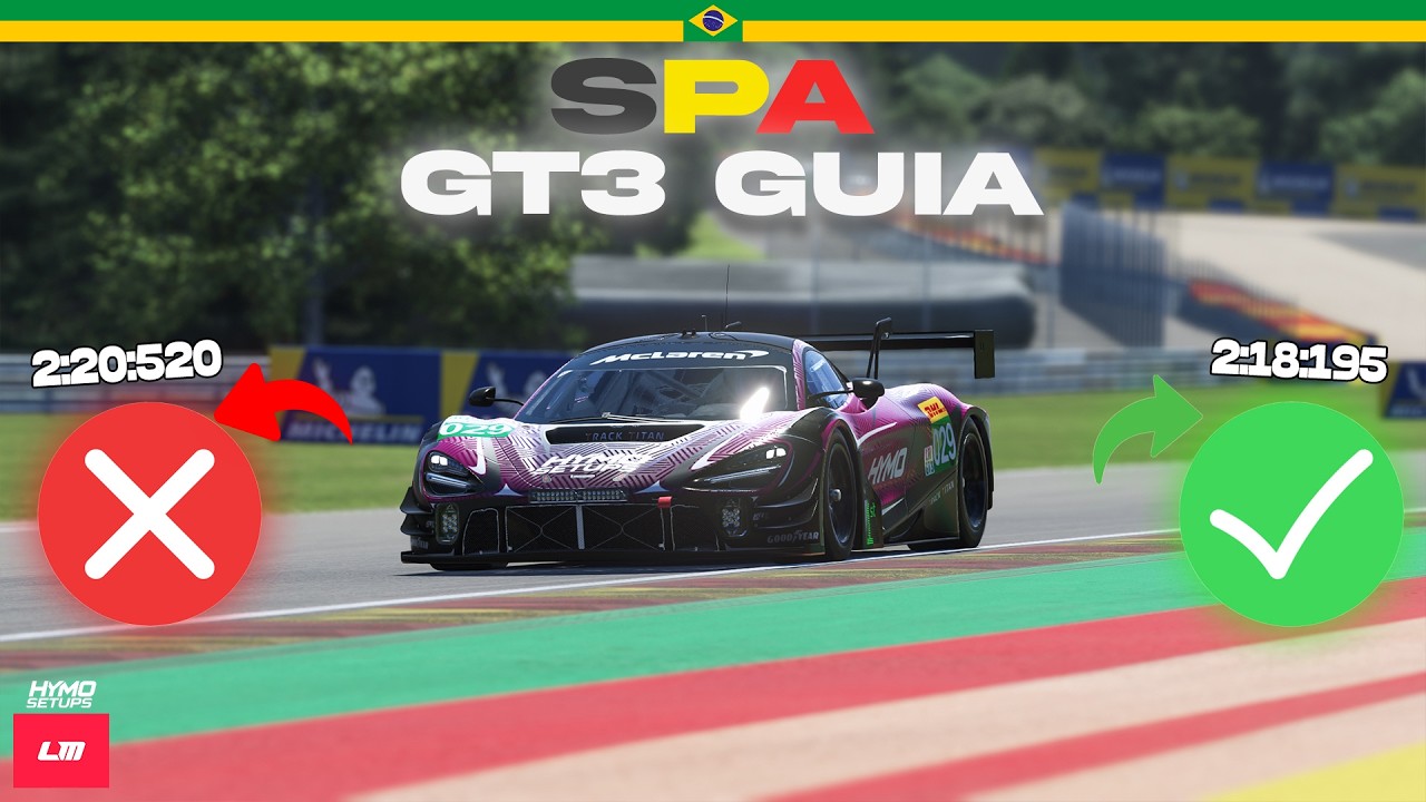 COMO FAZER SPA NO LE MANS ULTIMATE | GT3 Track Guide e dicas