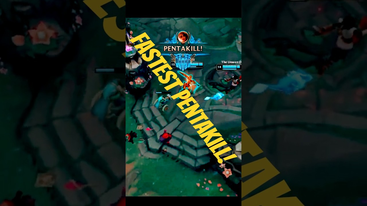 Fastest Pentakill by Samira  