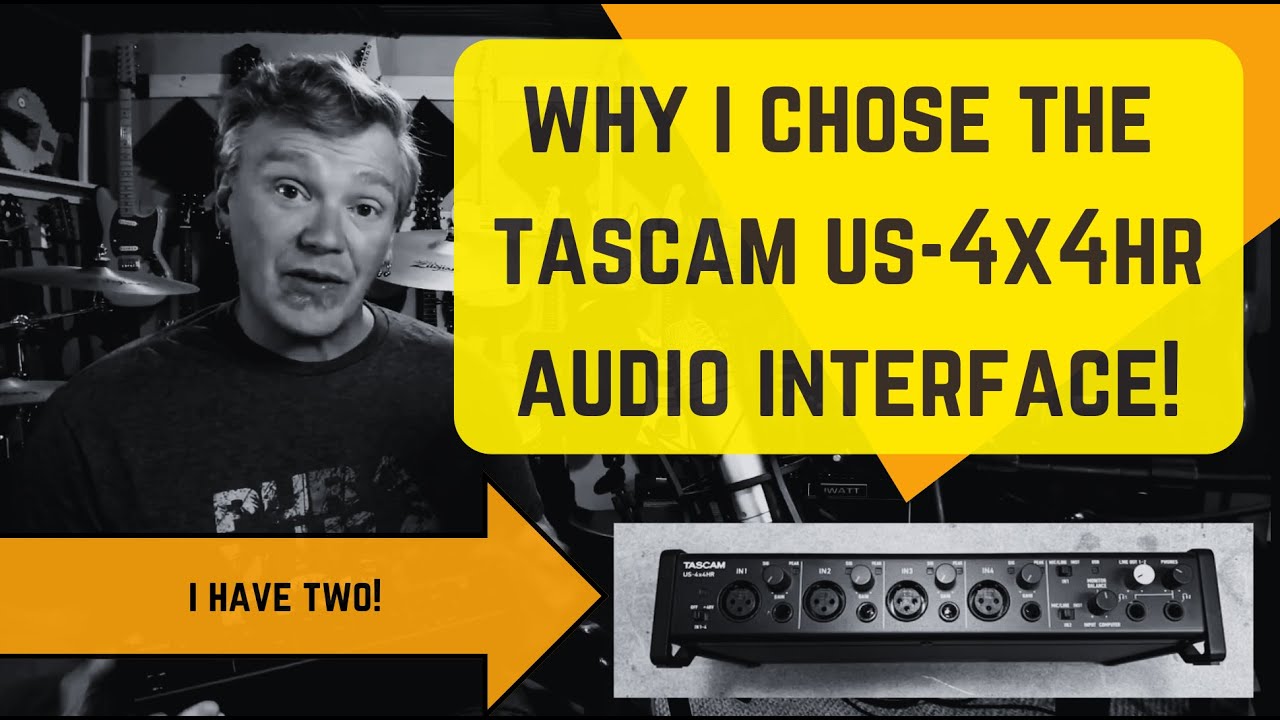 Почему Tascam US-4x4HR — мой любимый интерфейс.