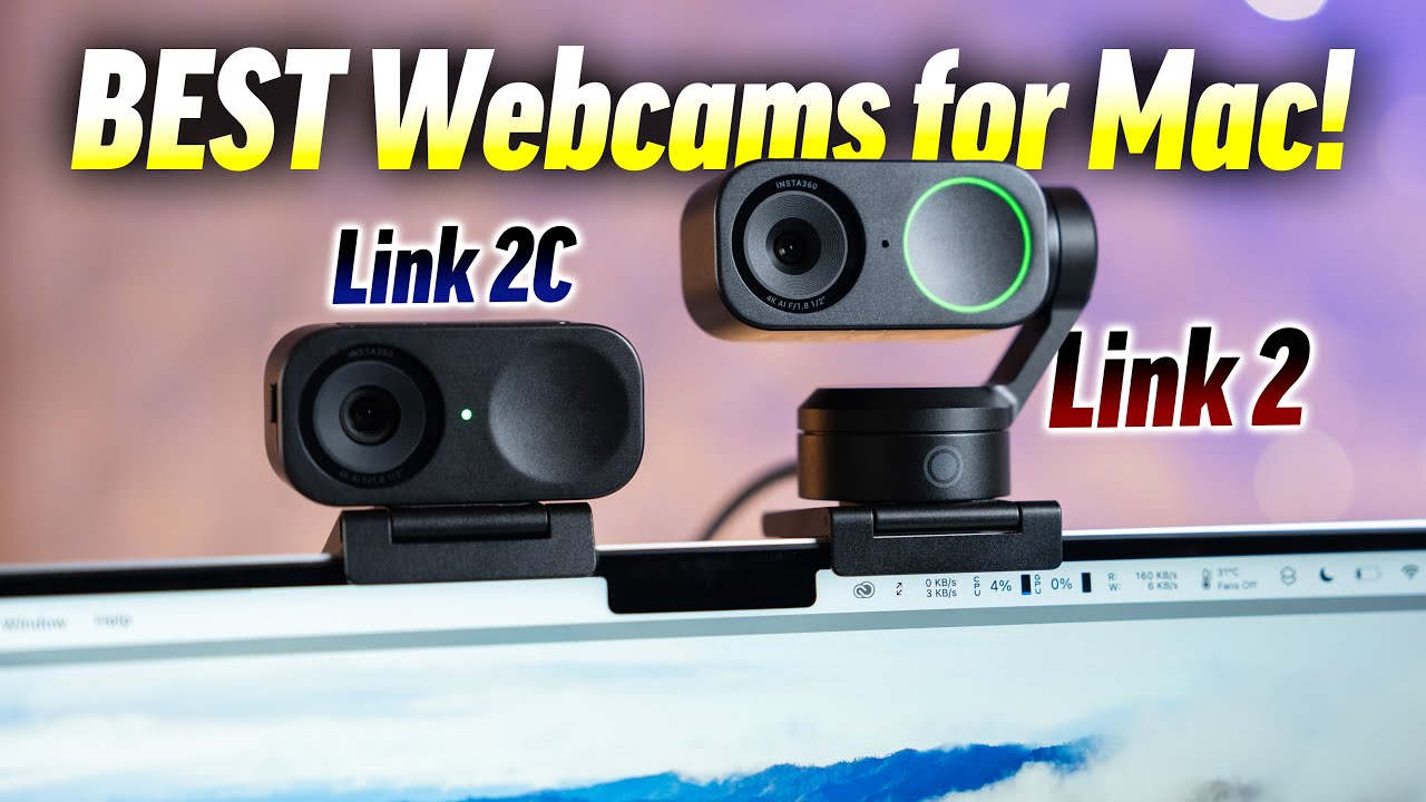 4K Pro Camera in an AI Webcam? Perfect for Your Mac! - Insta360 Link 2/2C