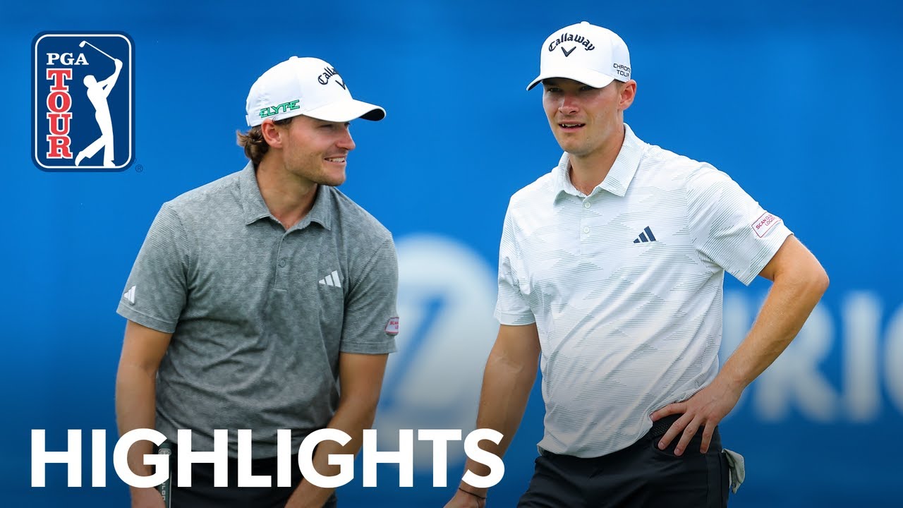 Nicolai and Rasmus H&oslash;jgaard shoot 13-under 59 | Round 1 | Zurich Classic | 2025
