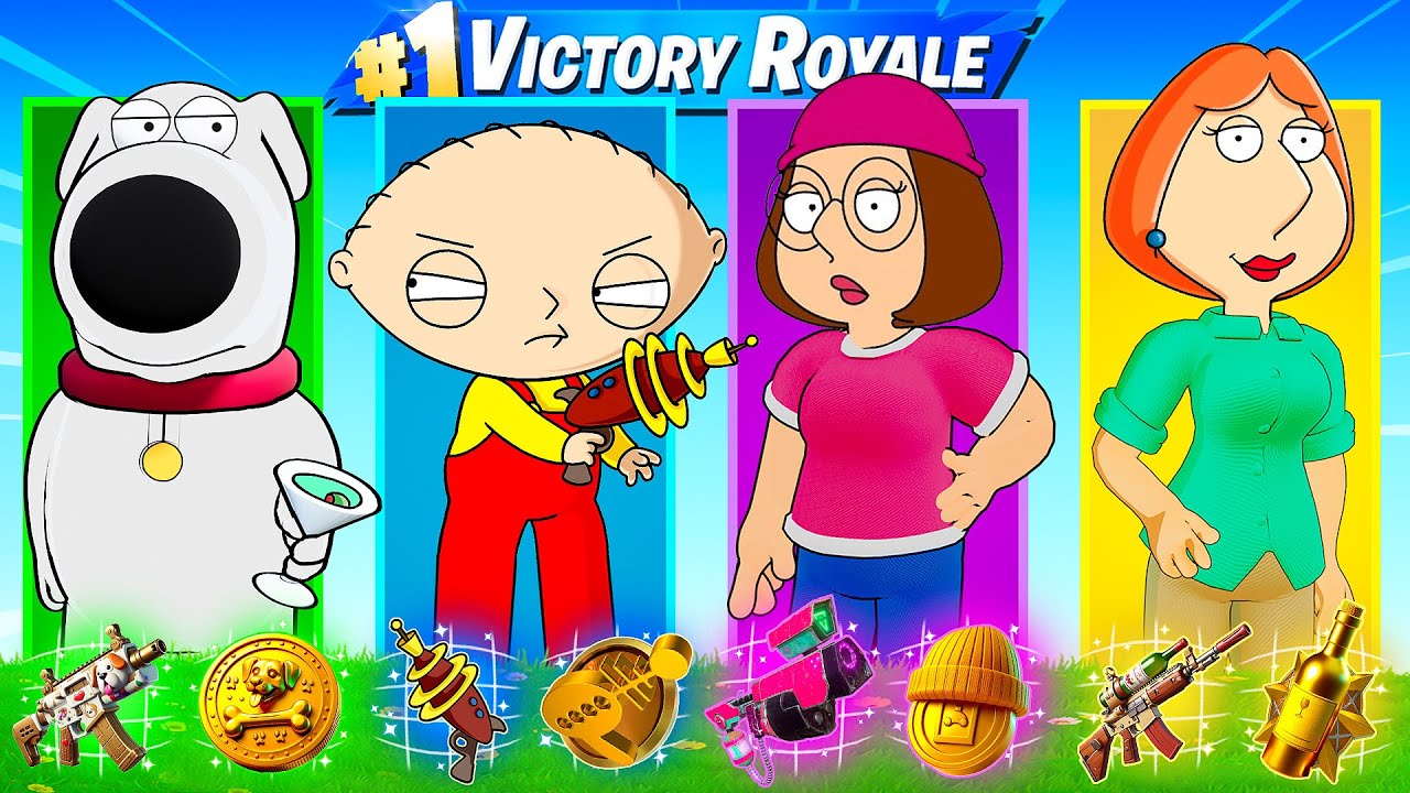 Trolling With NEW Family Guy Skins! (Unreleased)