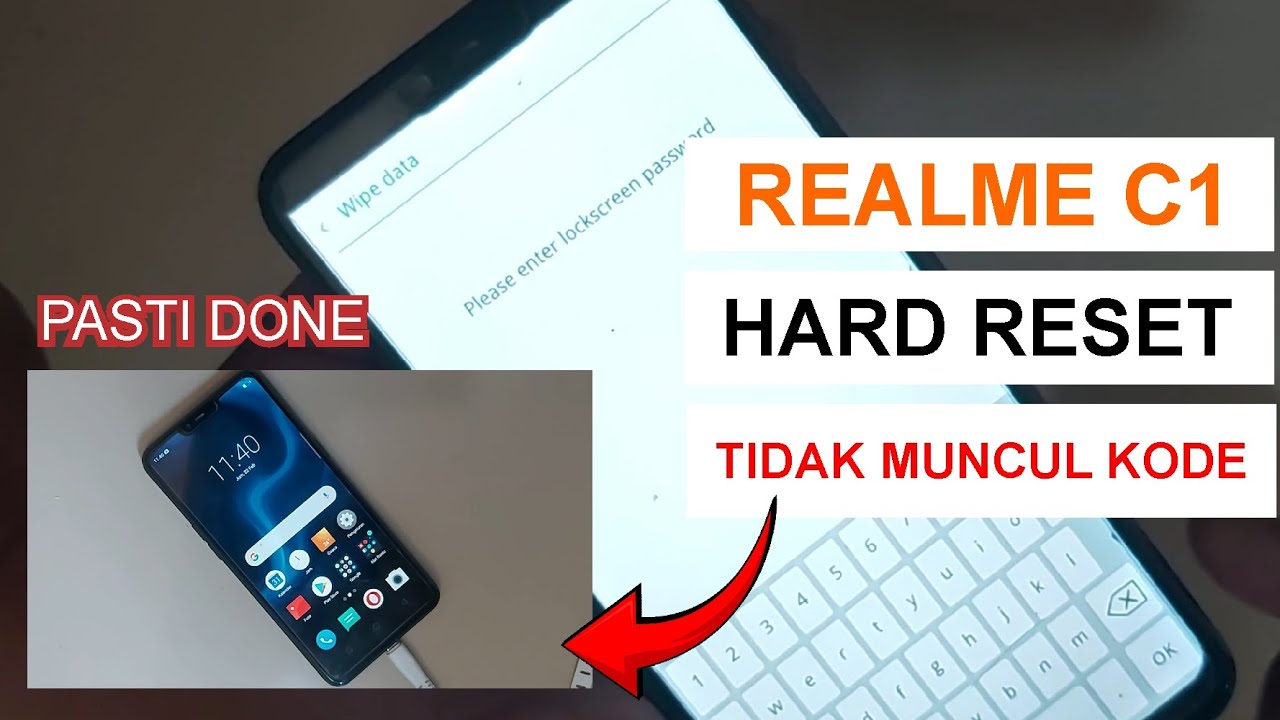 Solusi Realme C1 Lupa Pola Dijamin Berhasil nggak pakai lama