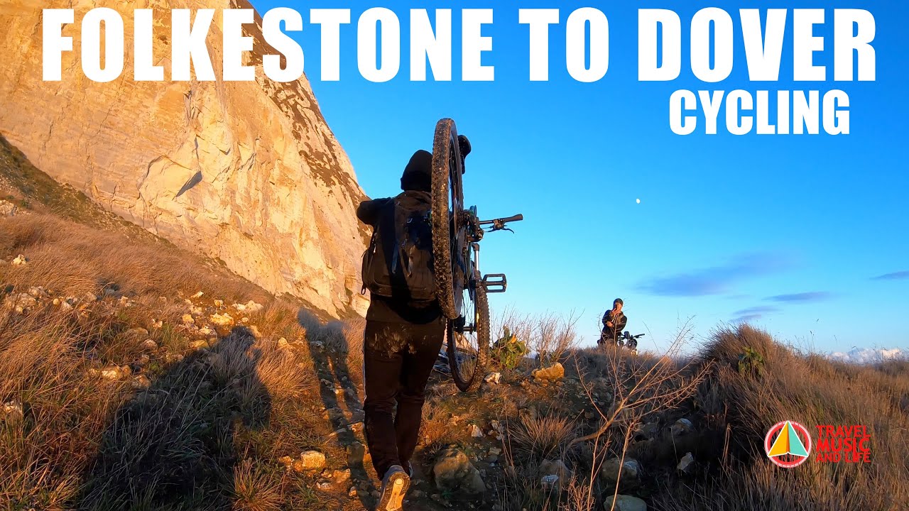 CYCLING FROM FOLKESTONE TO DOVER ON CHRISTMAS DAY 2020