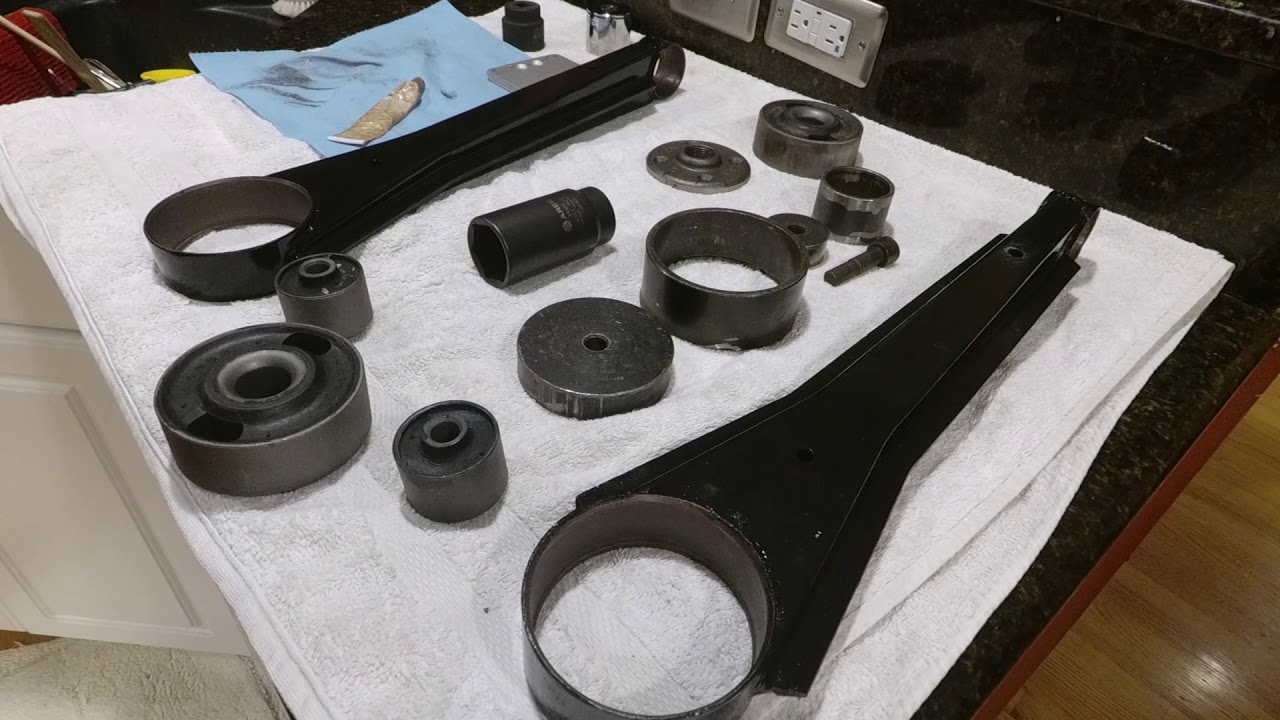 Jaguar IRS Radius Arm bushes installed