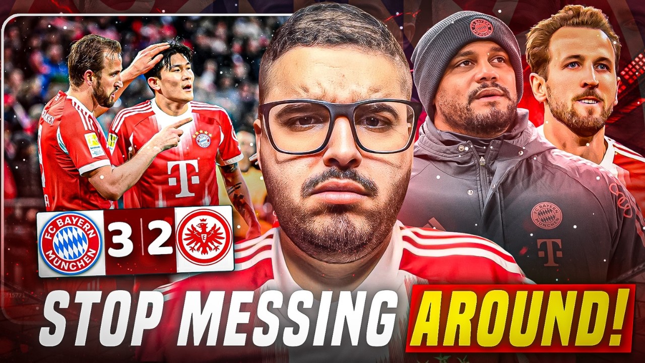 STOP MESSING AROUND!!! 😤🙏🏻 | FC Bayern M&uuml;nchen 3-2 Eintracht Frankfurt | Bundesliga | Reaction! 🇩🇪