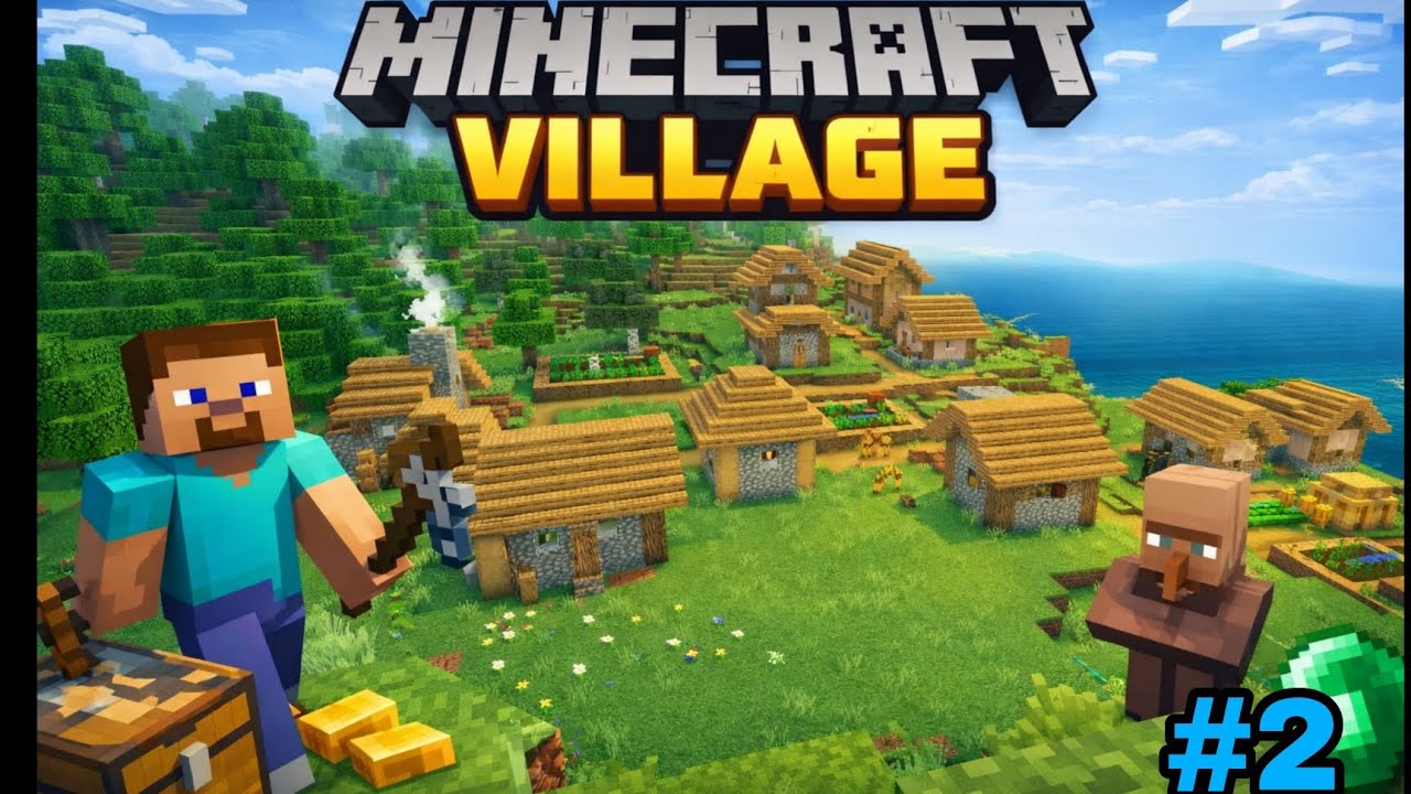 Minecraft survival world ll New Village ll #2