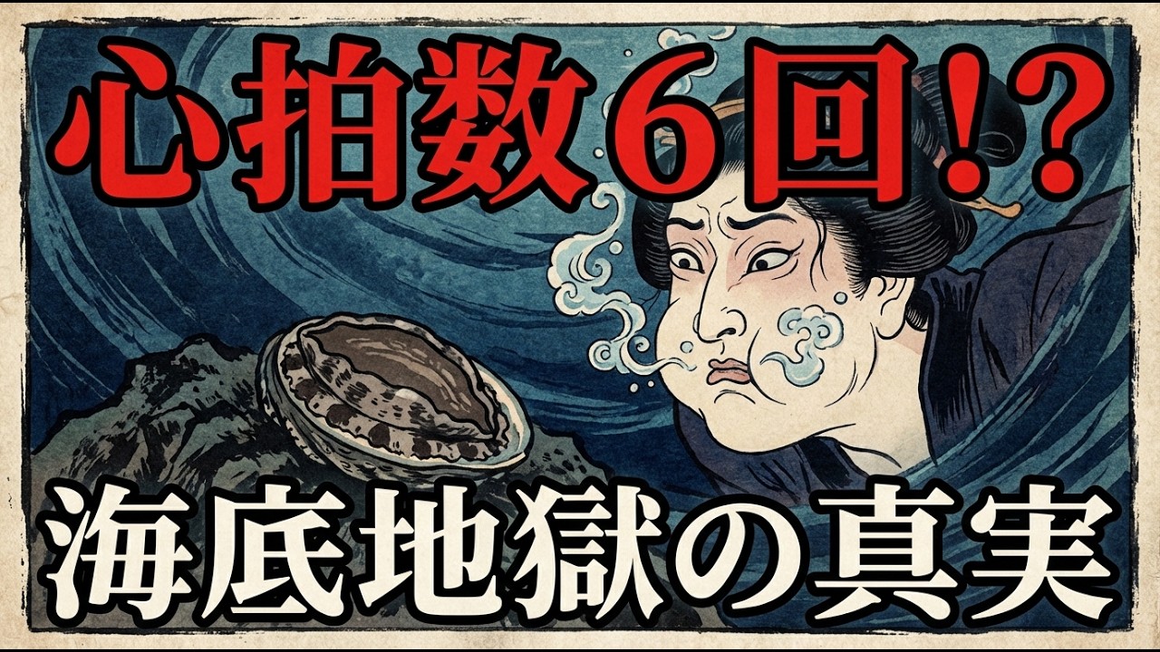 【歴史の謎】なぜ男には無理なのか？水深20メートルの地獄を耐え抜く「海女の体」の秘密