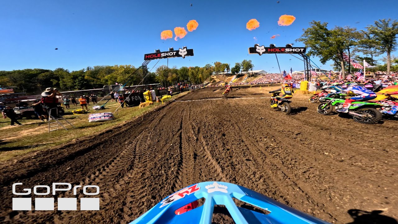 GoPro: Tim Gajser 2025 FIM MXoN MXGP vs MX2 Moto 1 from Ironman Raceway