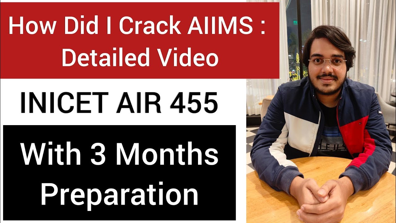 How did I Crack AIIMS 2nd Time   from ZERO Preparation in 3 Months | Detailed Strategy | AIR 455 INI