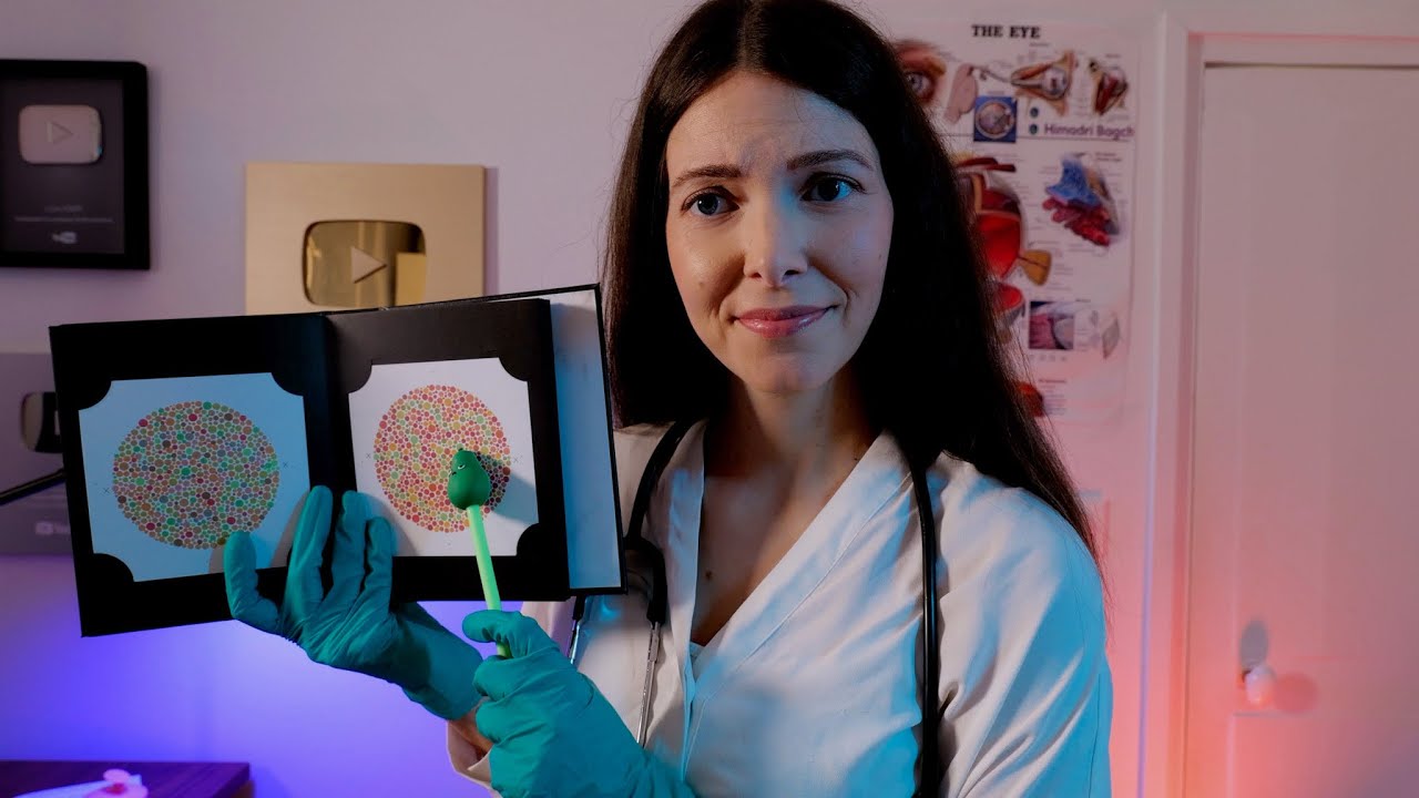 ASMR | FAST doctor | Te hago pruebas para que duermas, pero no tengo mucho tiempo ROLEPLAY