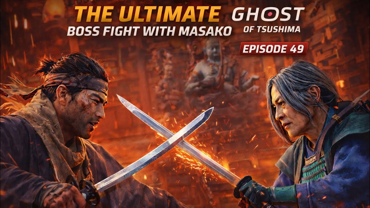 THE ULTIMATE BOSS FIGHT WITH MASAKO | EPISODE 49| #ghostoftsushima#NARUTOGAMING17_17#trending #viral