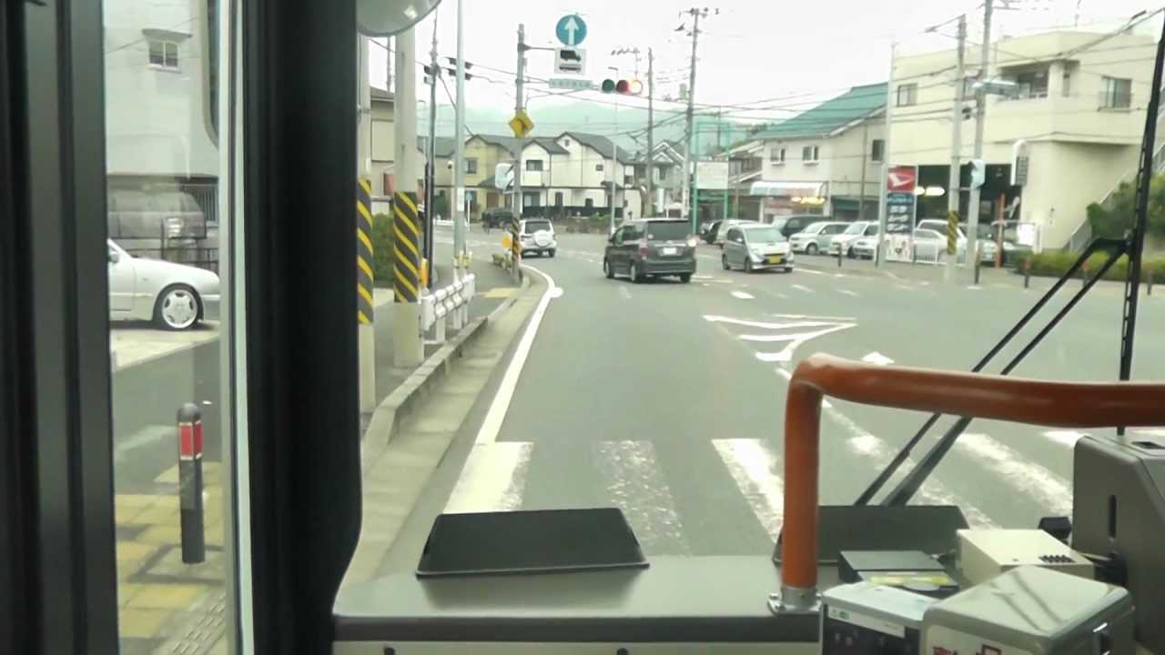 相模神奈交バス 橋59 前面展望 橋本駅南口⇒旭中学校⇒葛輪⇒水郷田名