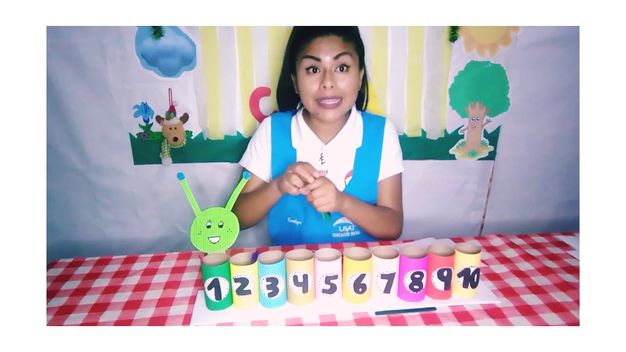 Material didáctico del área de comunicación y matemática para niños del nivel inicial
