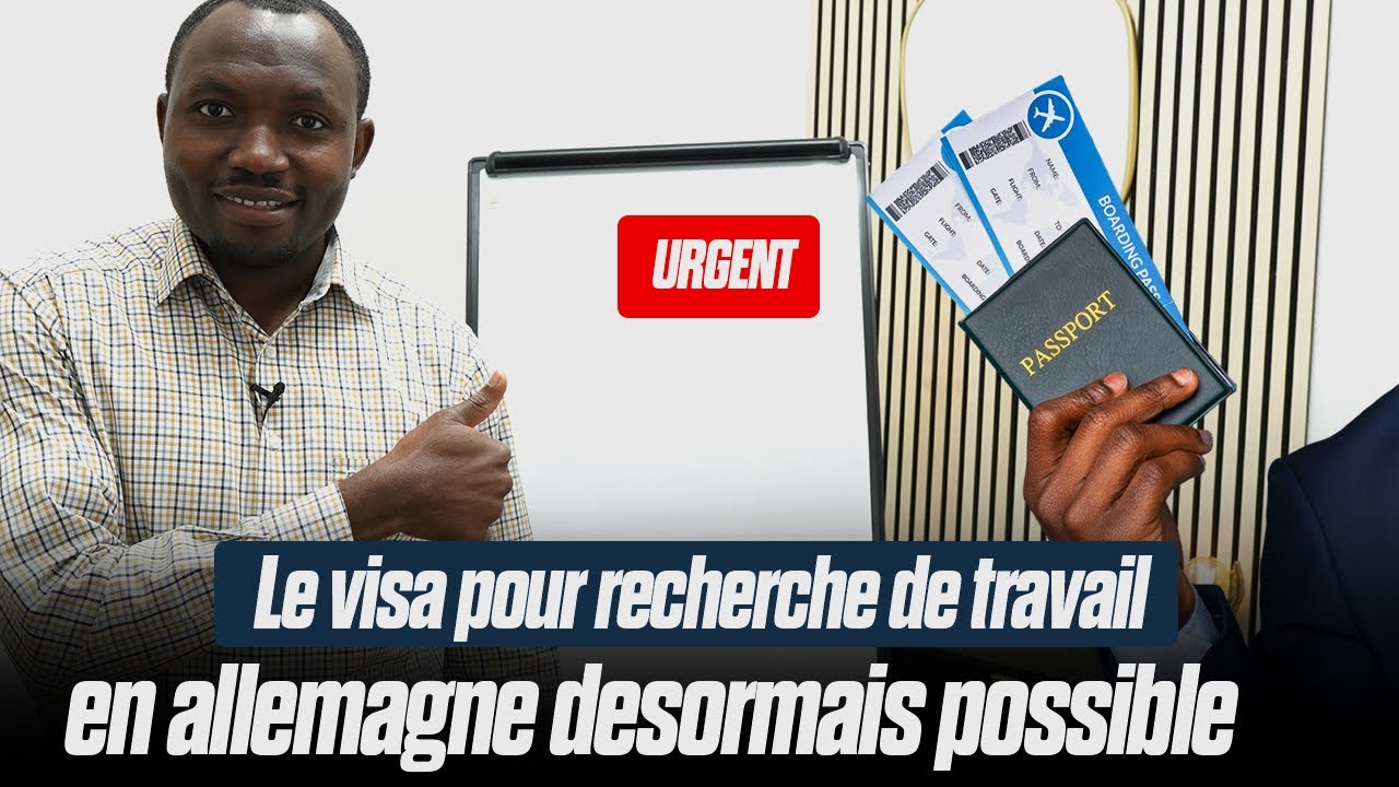 🛑Urgent: Le visa pour recherche de travail en Allemagne est disponible
