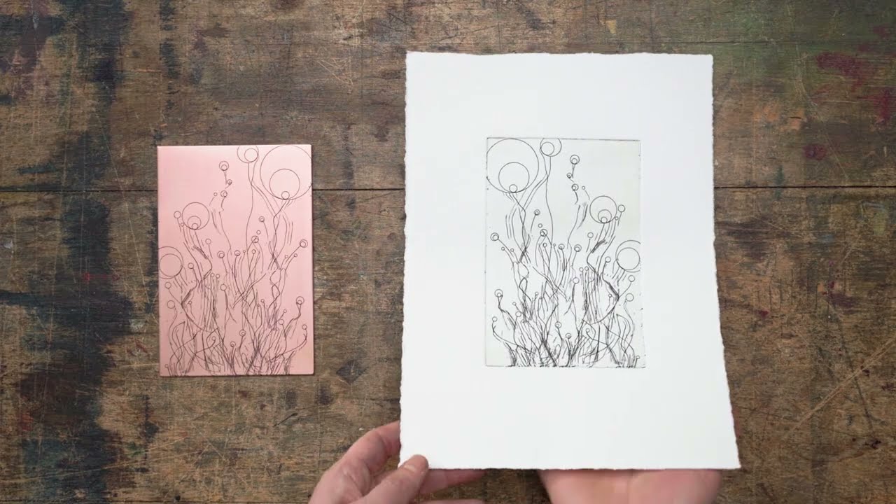 Wie funktioniert die Radierung?