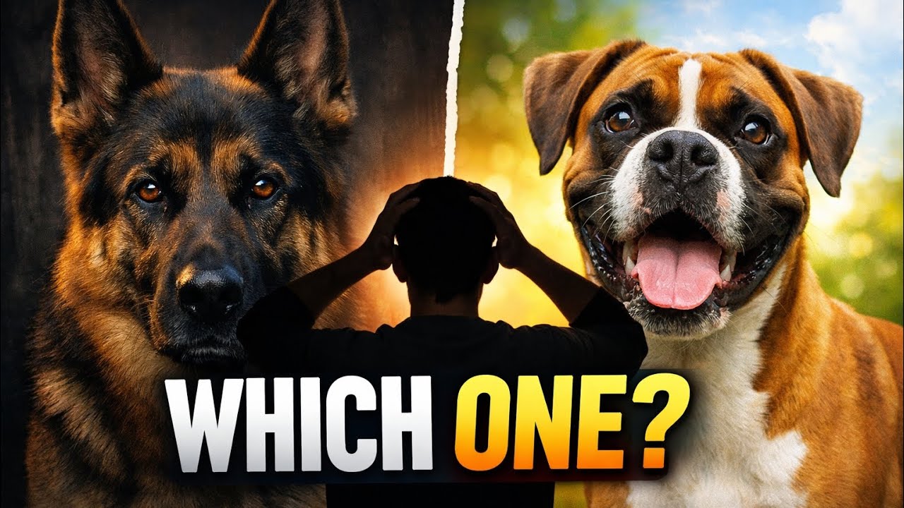 German Shepherd or Boxer? One Is Perfect… One Will Break You