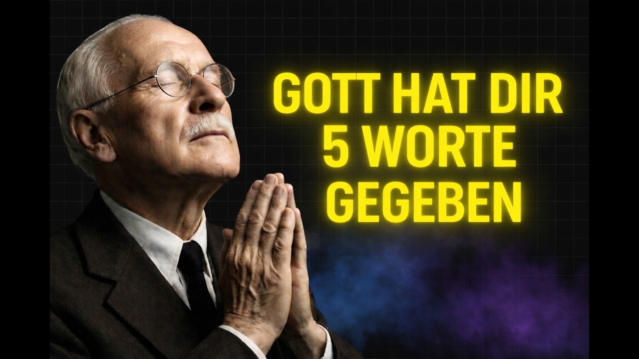 5 Worte, die Gott dir gegeben hat, um alles anzuziehen | Carl Jung