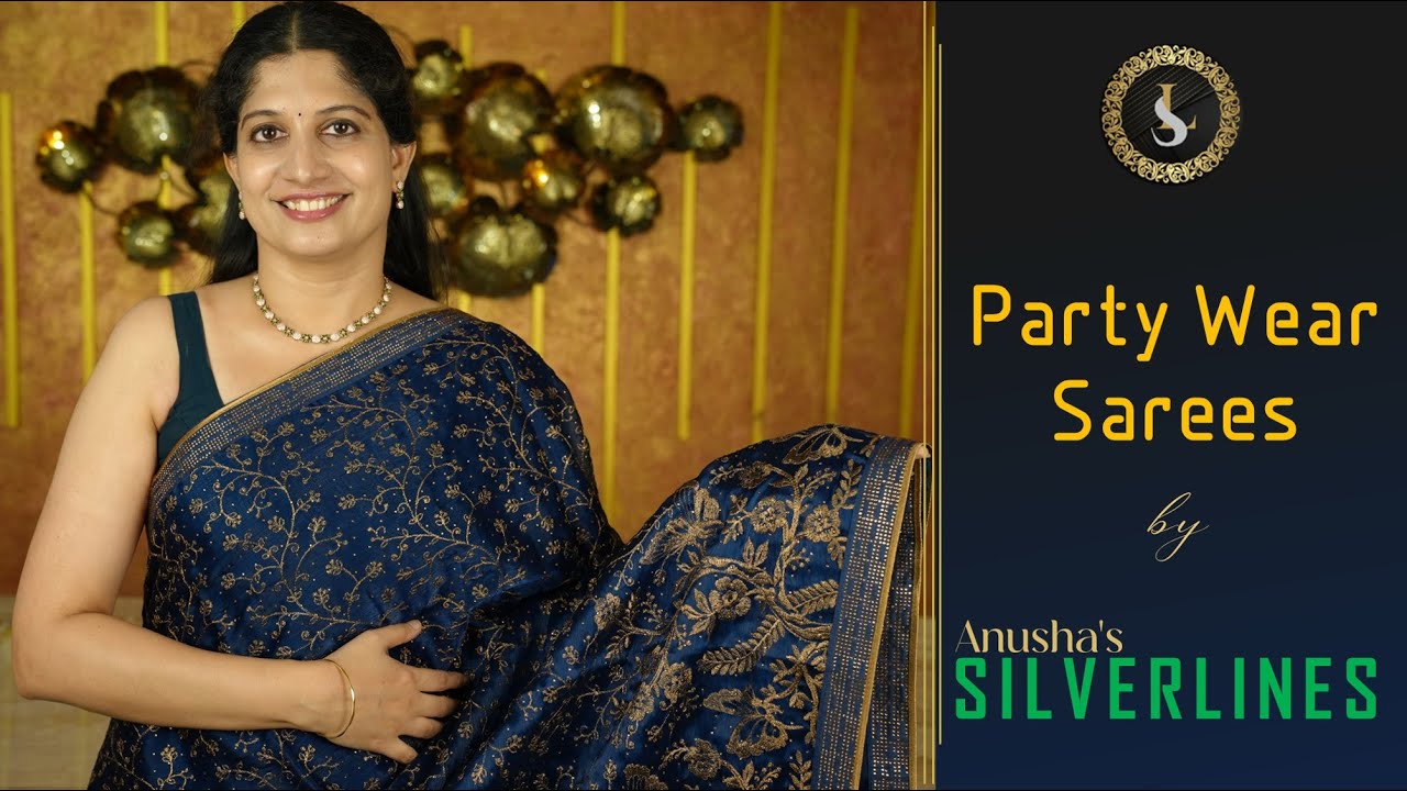 Party Wear | Fancy Sarees |  Silverlines