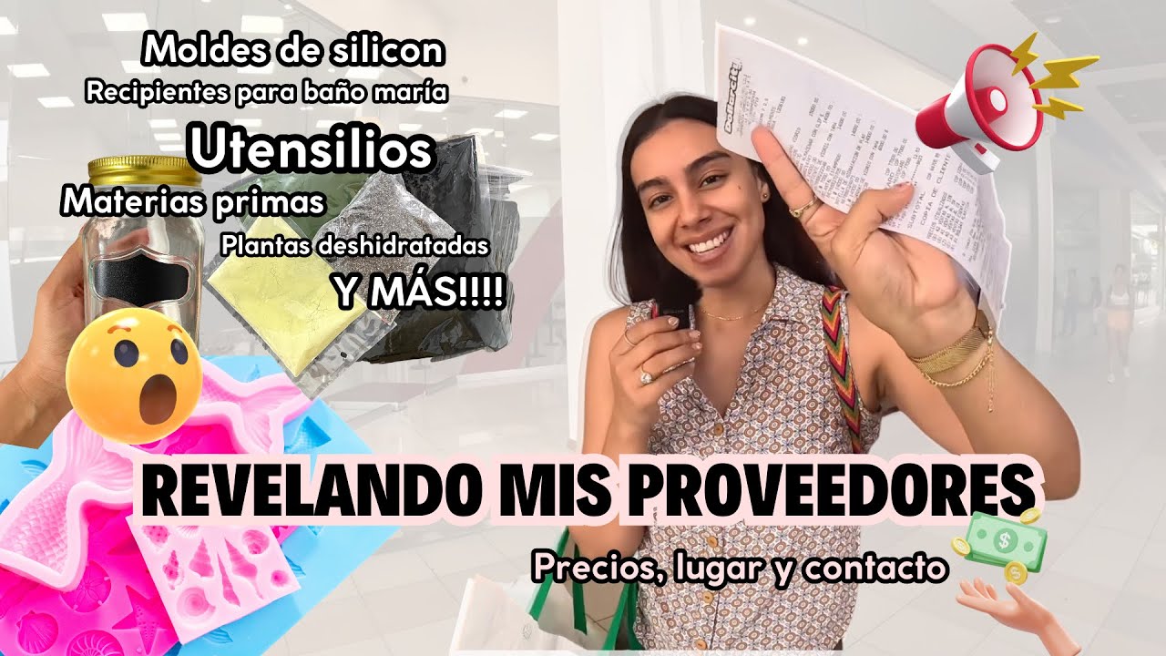 Proveedores de jabonería ✅ Aquí compro los insumos para mis jabones 🫧 [vlog] 🤩