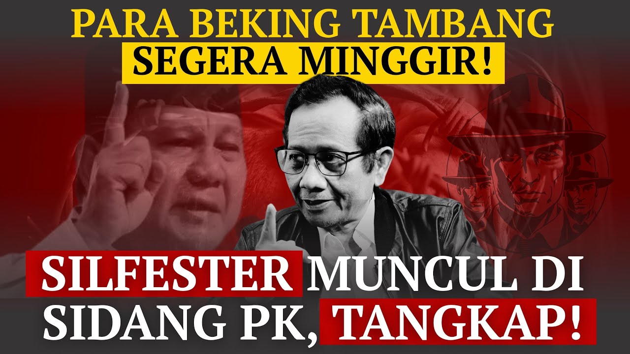PIDATO PRABOWO “KODE KERAS” SIKAT MAFIA TAMBANG?