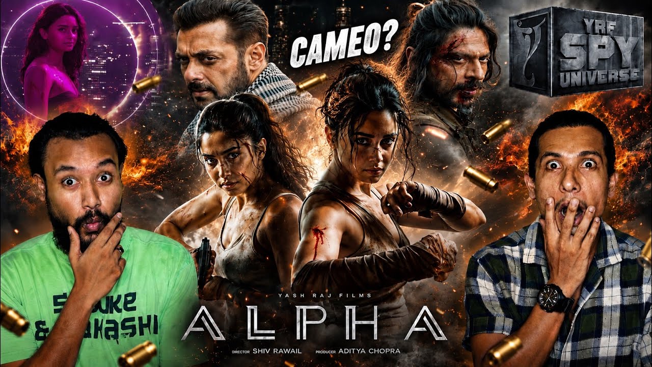 Alpha Teaser Reaction | Alia, Sharvari, Anil, Bobby 