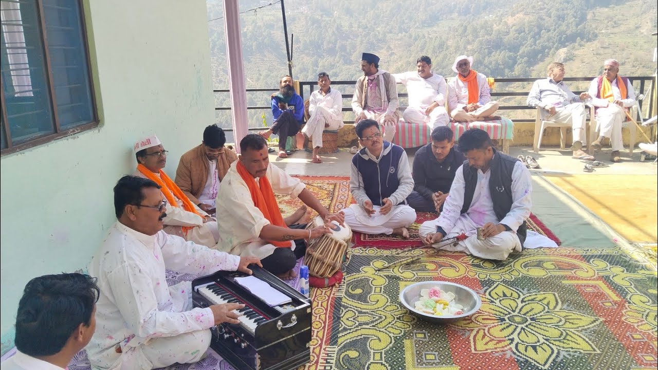 गुमानी होली उत्थान समिति उप्राडा बैठकी होली 