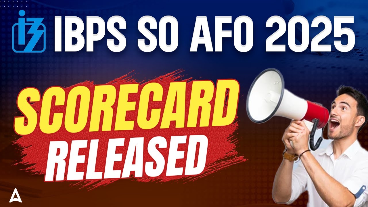 IBPS SO AFO Score Card 2025 | IBPS SO AFO Prelims Cut Off 2025 | IBPS AFO Prelims Result 2025