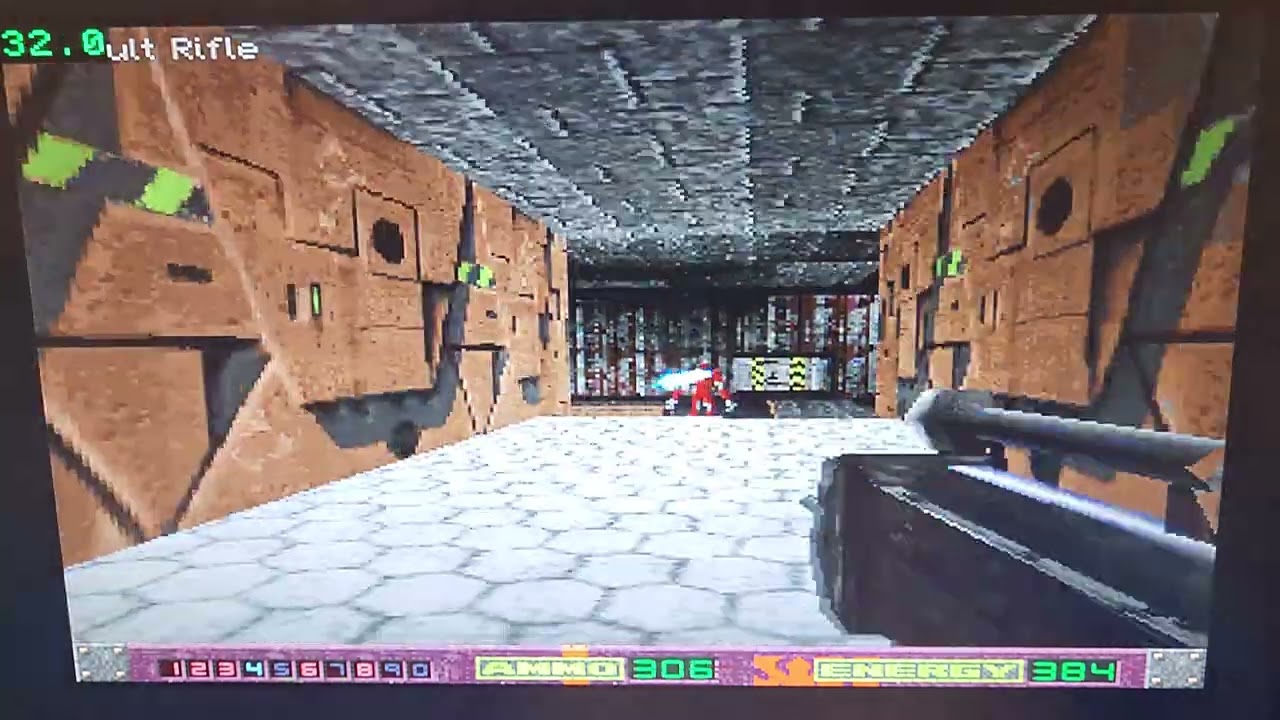 Amiga 1200 Alien breed 3D 2 Karlos mod level 4 Its to quiet