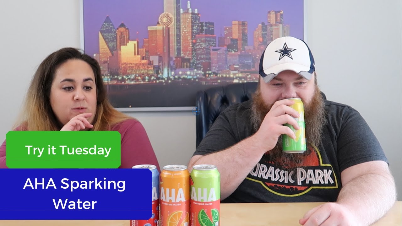 AHA Sparkling Water - Try it Tuesday - Beardly Honest