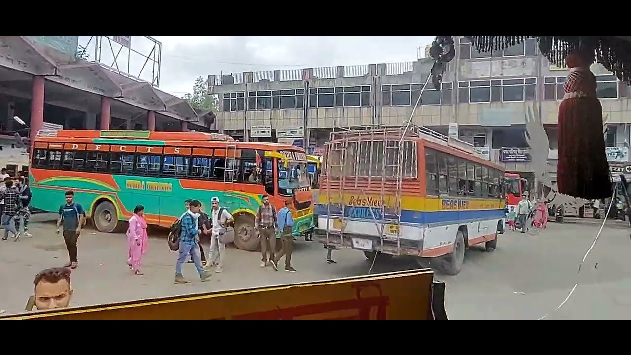 Bus journey chintpurni to jawala ji