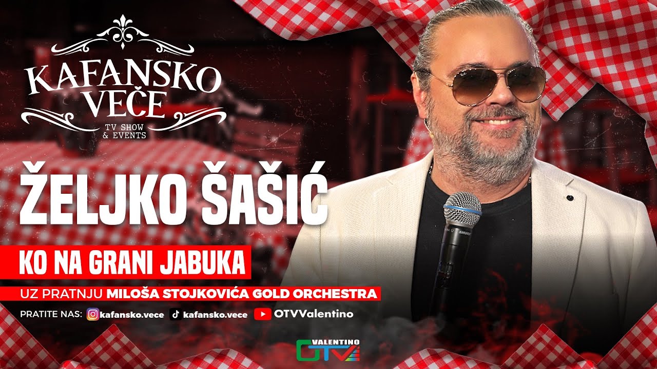 ZEJKO SASIC & ZLATA - KO NA GRANI JABUKA | UZIVO | ORK MILOS STOJKOVIC I GOLD | 2025 | KAFANSKO VECE