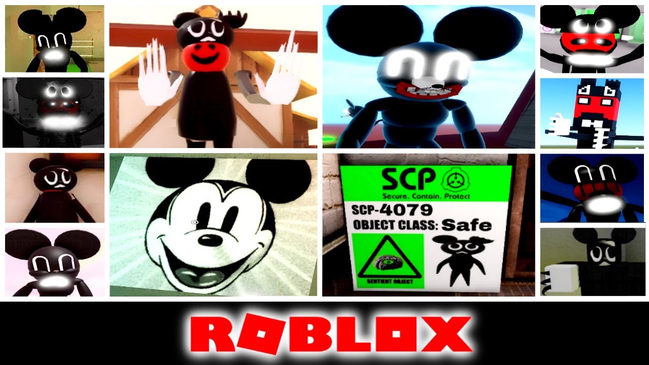 CARTOON MOUSE in 20 Roblox Games Roblox