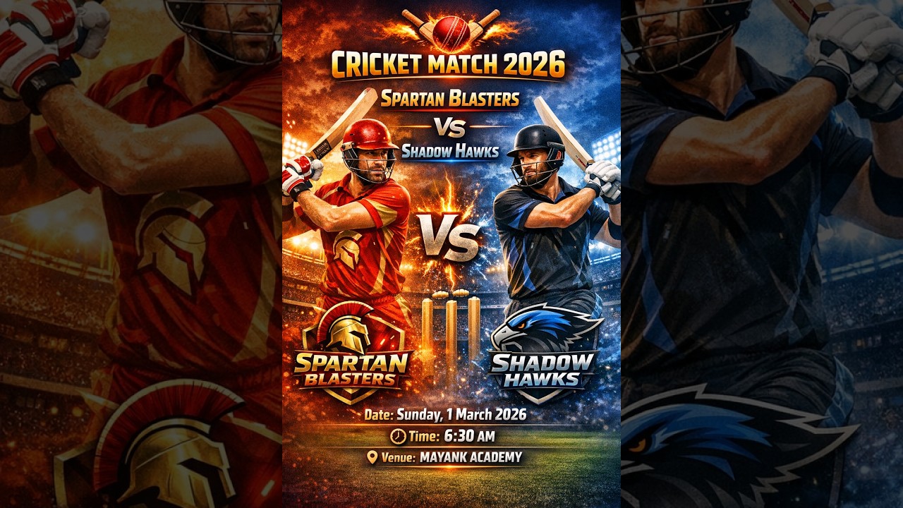 SPARTAN BLASTER VS SHADOW HAWKS IST INNING