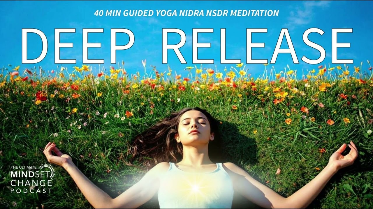40 Min: Deep Release Yoga Nidra NSDR Guided Meditation. #yoganidrameditation #healingmeditation