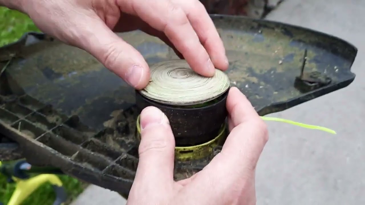 How to Replace the String on a Ryobi Trimmer.
