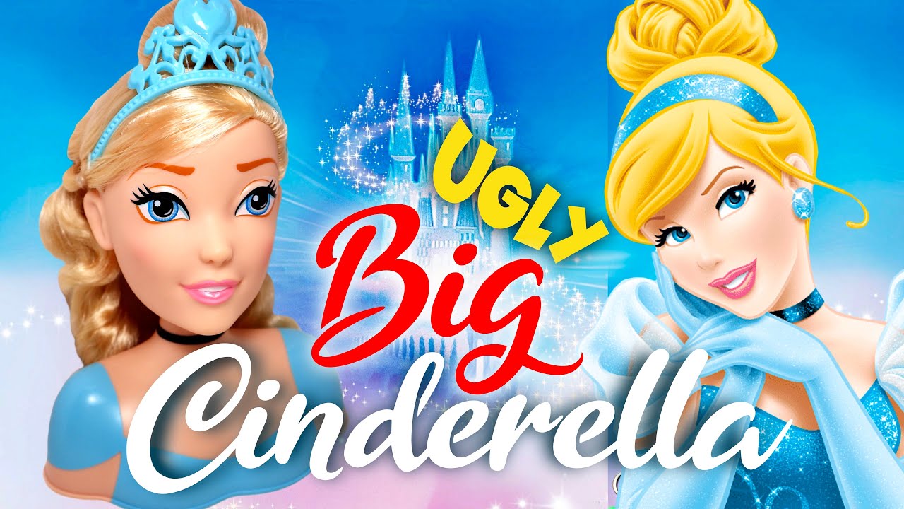 Repainting BIG UGLY CINDERELLA! / Custom Doll Repaint by Poppen Atelier #art #cinderella #dolls