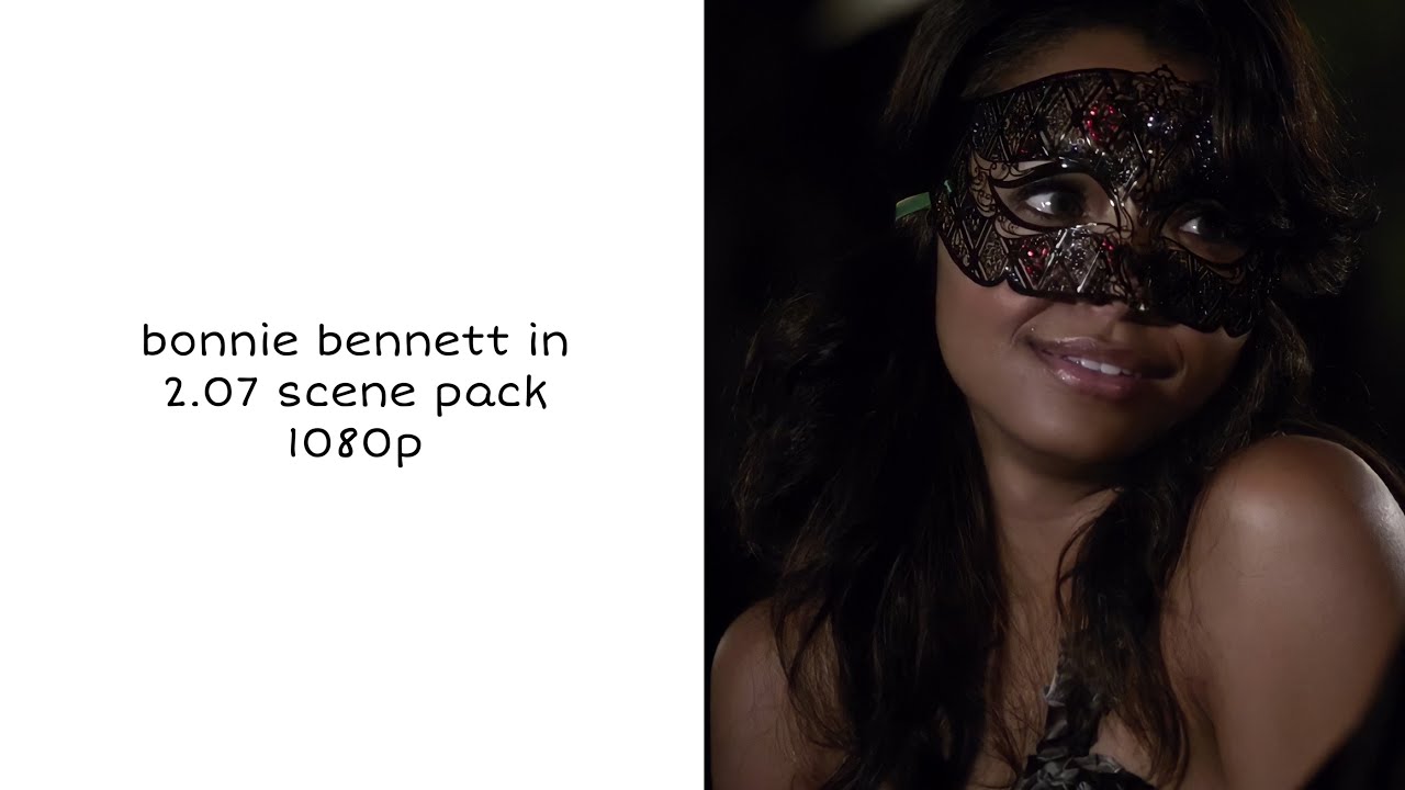 bonnie bennett in 2.07 &ldquo;masquerade&rdquo; scene pack