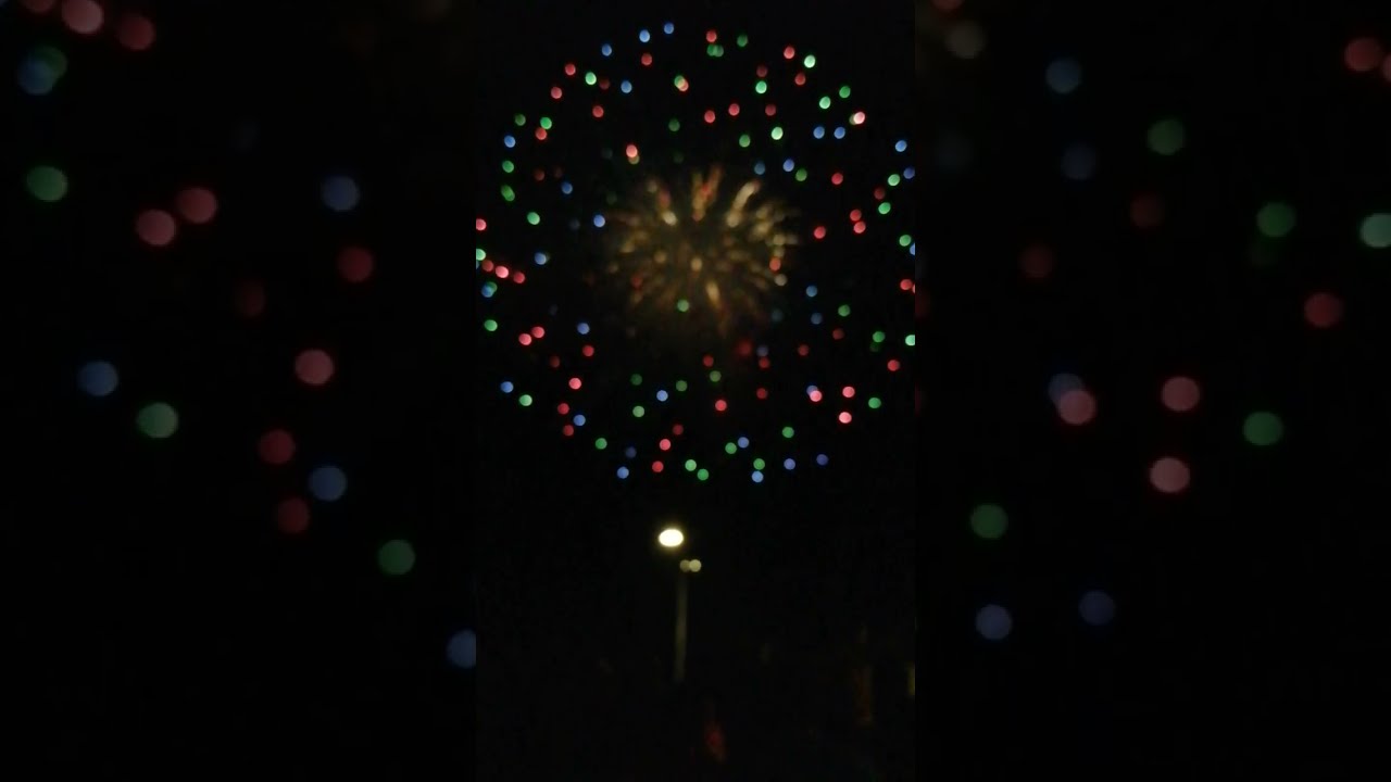 Fireworks display at Ormea, Italy!