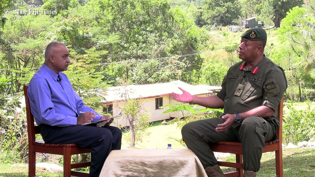 RFMFCommander Maj-Gen Ro Jone Kalouniwai speaks to Anish Chand on The Lens @ 177 - Part 1