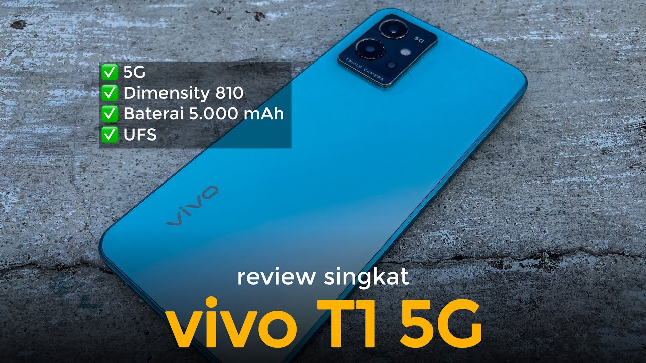 Midrange 5G Murah - Review vivo T1 5G di 2025