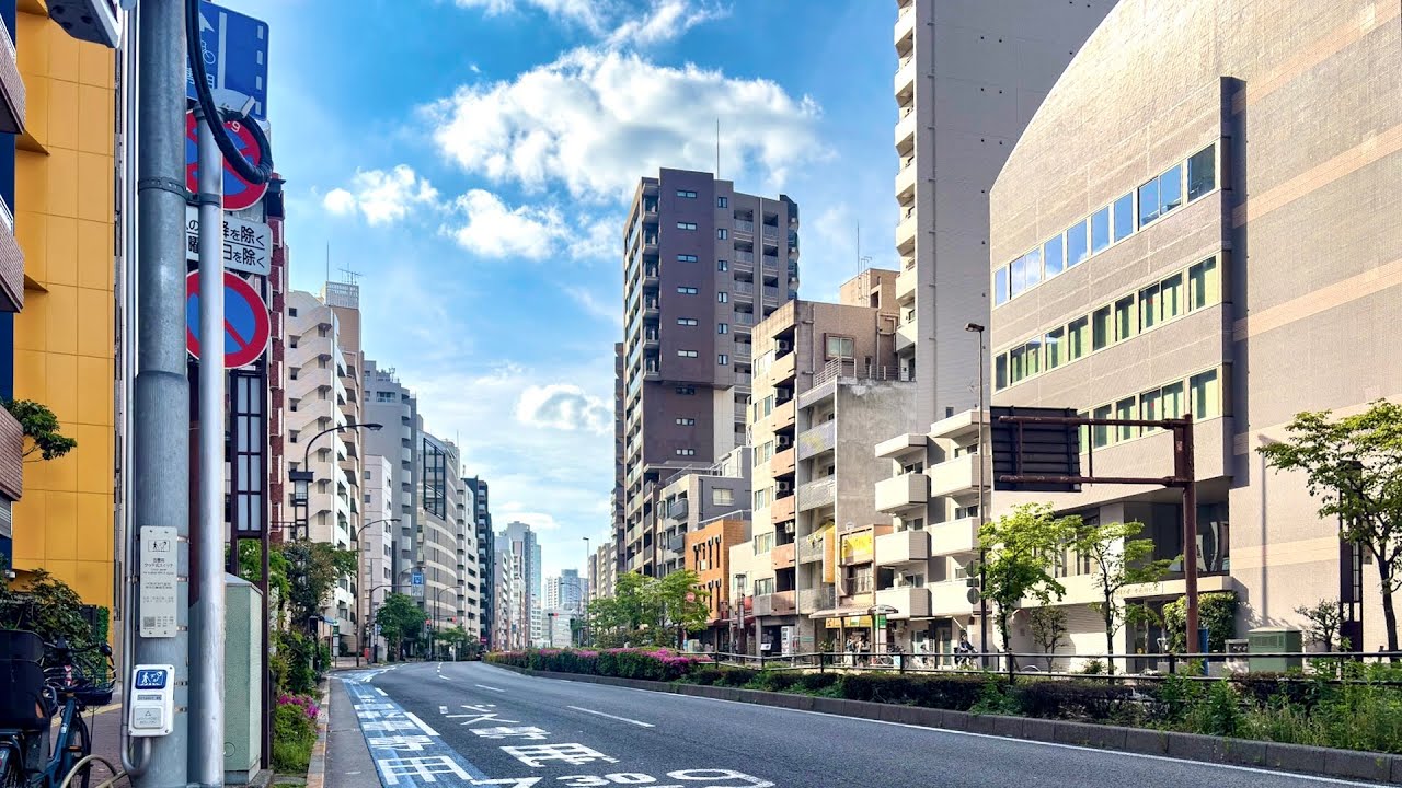 4K Japan Walking Tour | Bunkyo to Suidobashi | May 2026 (60 Mins)